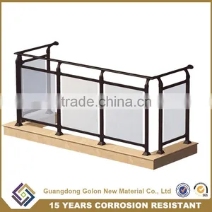 Top Grade Interior/exterior Stair Frameless Balcony Glass Railing for Building Fence Quality Choice thumbnail-3