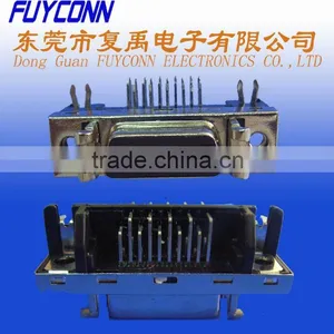26 Way SCSI PCB Right Angle Female Type Connector Approved UL E 346172 thumbnail-1