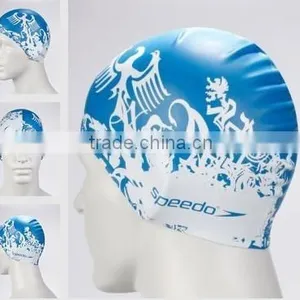 New Design Rainbow Silicone Baby Swim Cap thumbnail-1