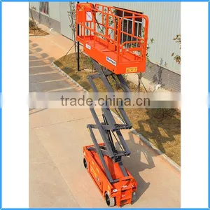 Building Painting Equipment Scissor Lift Made in China thumbnail-1