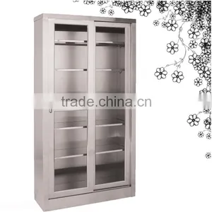 Modern Steel Office Furniture Adjustable Shelves Stainless Steel Cabinet Stainless Steel Medical Cabinet Medical Cupboard thumbnail-3