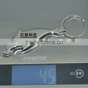 Promotion Porpoise Shape Custom Metal Beer Bottle Opener Keychain thumbnail-5
