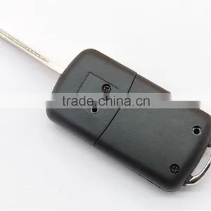 Hot Sale Peugeot 407 2 Buttons Flip Remote Key Shell With Groove Blade for Cars thumbnail-3