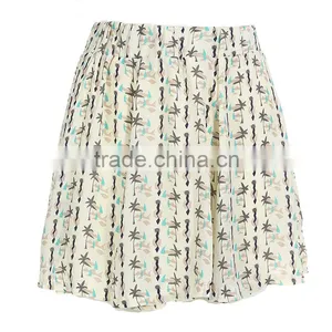 Fashion Casual Printed Lady Skirt thumbnail-3