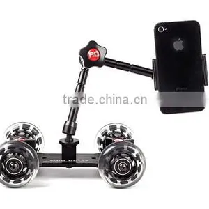 Table Top DSLR Camera Dolly Stabilizer, Camera Dolly Slider thumbnail-2