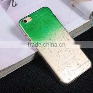 4.7 Inch Mobile Phone Accessory Ultra Thin Clear Crystal 3d Water Rain Drop Phone Case Back Cover For IPhone 5 6 6 Plus thumbnail-5