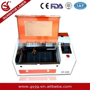 Cheap Type GY-430 LAS,DWG,BMP,DXF,DXP,AI,PLT,DST Graphic Format Supported Laser Engraving Machine thumbnail-5