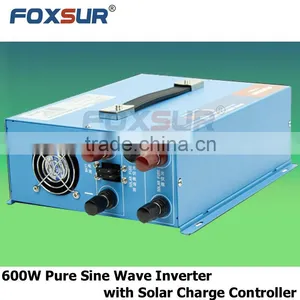 Off Grid Industrial Products Best Quality 600W Pure Sine Wave Inverter 12V dc to 110V AC Solar Power Inverter With Controller thumbnail-2