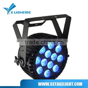 Led 12*12w Stage Lighting Led Slim Flat Par Use for Show Quality Choice thumbnail-3