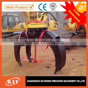 Hydraulic 360 Rotating Grapple for Excavator thumbnail-1