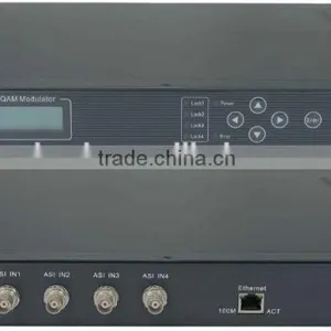 ASI Dvb--c Qam Modulator(4 ASI IN,4 QAM RF Out) thumbnail-1