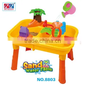 2015 Hot Selling Beach Table Natural Sandbox With Plastic Beach Tool Set thumbnail-1