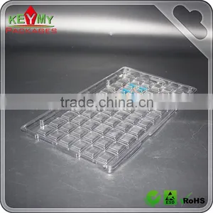 Custom Electronics 6*10 Components Clear Packaging Tray, 6*10 Cavities Custom Clear Packaging Tray for Electronics thumbnail-3