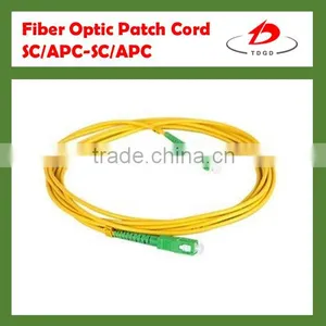 Fiber Optic SC/SC Patch Cord With Asperity Polishing Connector thumbnail-1