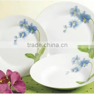 Good Quality Super White Porcelain Plate Wholesale Modern Dinnerware thumbnail-6