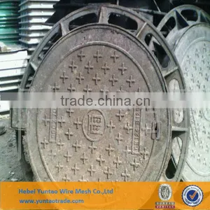 Ductile Iron Round Manhole Cover thumbnail-1