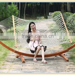 Garden Cotton Rope Beach Hammock Bed thumbnail-1