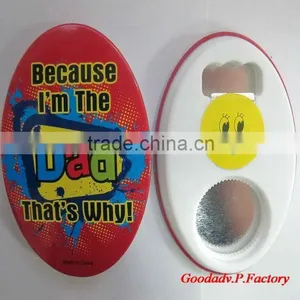Souvenir Gifts Oval Shape Plastic Bottle Opener(93*63mm) thumbnail-1
