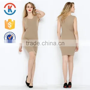 New Style One Piece Women Silk Dress for Sex Simple thumbnail-1