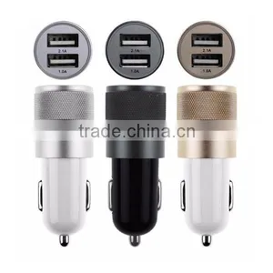 Alloy 2.1A Dual Usb Car Charger thumbnail-2