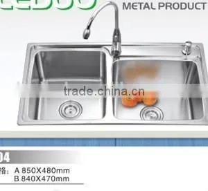 CLASIKAL Hot Selling R04 Stainless Steel 304 High Quality UPC Bathroom Sink thumbnail-1