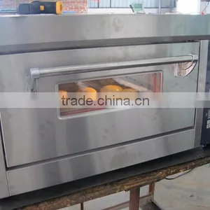 CE Western-style Bread Pizza Baking Oven With Steam, Microcomputer Control Electric Bakery Oven With Ceramic Stone thumbnail-4