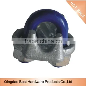 G450 U.S. Type Blue Drop Forged Wire Rope Clip thumbnail-1