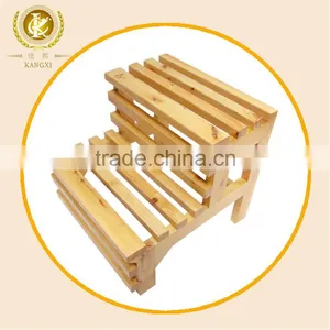 Chinese Wooden Product Wooden Stool Twin Towel Stool thumbnail-1
