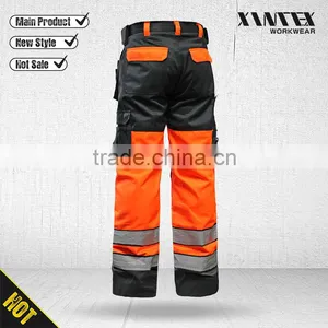 ANSI/ISEA 107 /EN20471 NORTHCAPE Mens High Visibility Work Trousers thumbnail-2