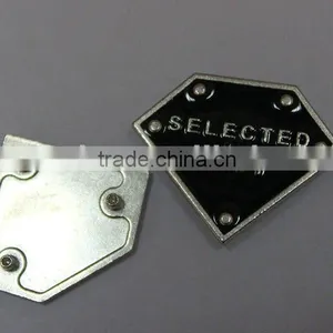 Fashion Wholesale Metal/brass Badge for Garment/bags/clothing/shoes thumbnail-1