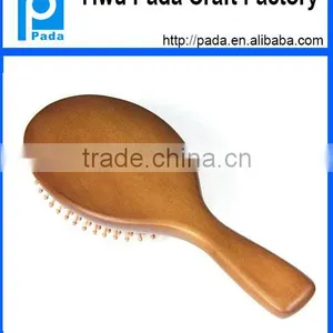 Wood Hair Brush With Boar Bristle thumbnail-2