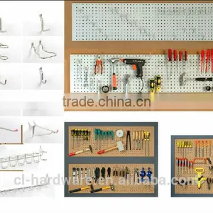 Epoxy Coated Locking Steel Pegboard Shelves thumbnail-6