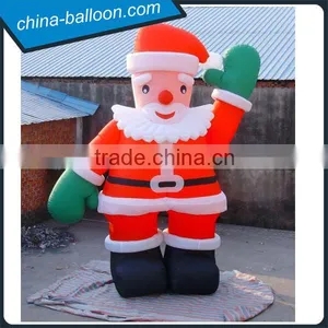 Popular Excellent Qaulity Inflatable Santa Claus Big Inflatable Air Santa Claus for Decoration thumbnail-2