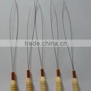 Micro Rings Loop Tool Loop Threader Pulling Needle Used With Hair Plier and Beads for Human Hair Feather Extension Tools thumbnail-4