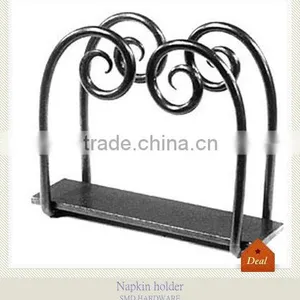 Metal Antique Scroll Napkin Holder thumbnail-1
