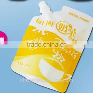 Soy Milk Packaging Pouch With Spout thumbnail-4