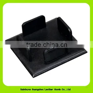 Manufacturer PU Material Embossed PU Leather Coaster Guangzhou 16033 thumbnail-3