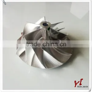 High Performance Turbo KTR110 Billet Compressor Wheel 6505-51-1410 Impeller Blade Fit Turbo/chra 6505-52-5410 6505-65-5020 thumbnail-1