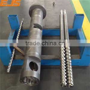 2016 Nitrided or Bimetallic Parallel Twin Screw and Barrel for Extruder Machine thumbnail-2