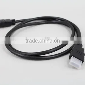 1.4 Version Copper Clad Steel Conductor 5.5mm Jacket OD Hdmi Cable High Speed From Professional Manufacturer thumbnail-1