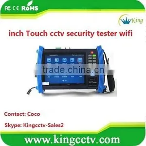 New ip Camera Cctv Tester Monitor Touch Screen DC12V Cctv Security Test Equipment Ipc PTZ Tester Wifi (HK-TM806IPC) thumbnail-1