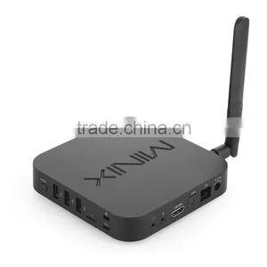 2016 Newest Metal Android 5.1 Tv Box Minix Neo U1 Bluetooth 4.1 Amlogic S905 Quad Core Minix U1 Android Tv Box thumbnail-3