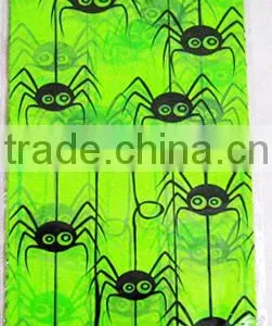 Beautiful Printed Halloween Treat or Trick Plastic Loot Bags thumbnail-1