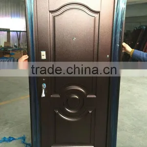 Baodu Brand Cheap Steel Door Used Metal Security Door Exterior thumbnail-2