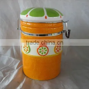 Ceramic Canister Jar thumbnail-1