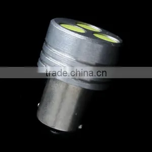 1156 BA15S 3 SMD LED White Turn Tail Brake Stop Light Bulb Lamp thumbnail-3