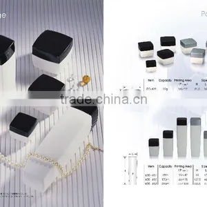 Pastic Bottle Cosmetic Container of Cream Jar PP ABSmeterial thumbnail-1