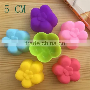 CTBED086 Cavity Silicone Blossom Muffin, Brownie, Cornbread, Cheesecake, Panna Cotta, Pudding, Jello Shot Cake and Soap Mold thumbnail-3