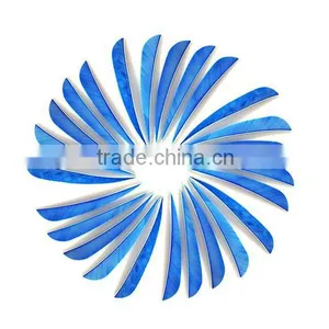 Different Color Archery Feather Vane For Hunting Arrow thumbnail-1