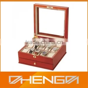 Good Quality PU Leather Cufflink Box Custom Made in China thumbnail-5